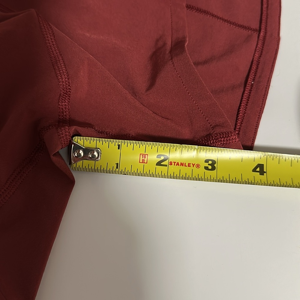 Lululemon Athletica Maroon Athletic Shorts - Picture 6 of 6